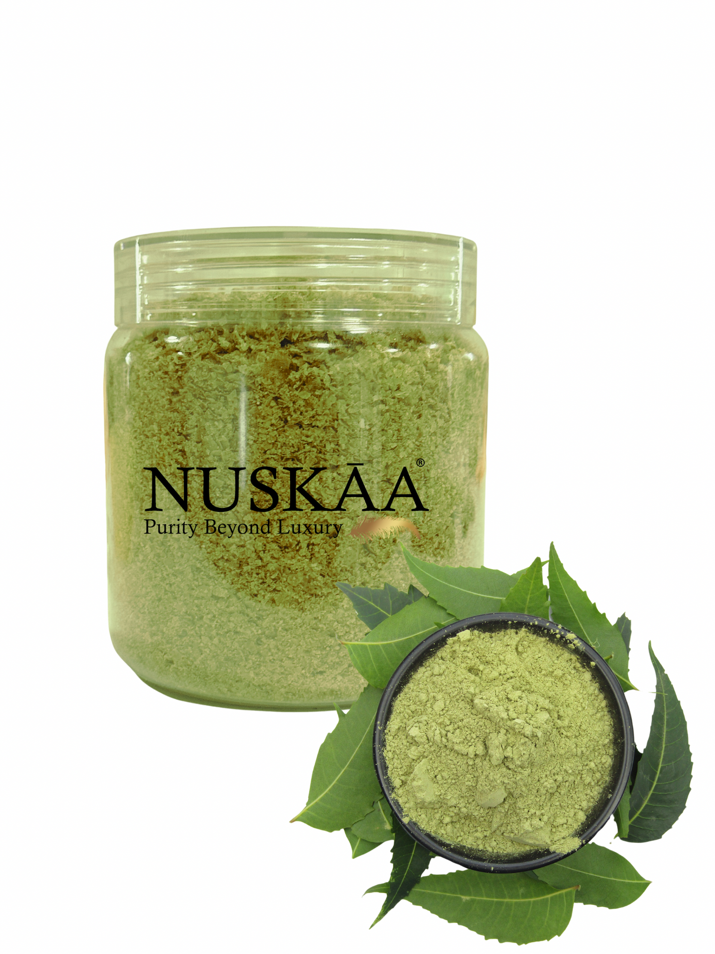 Neem Leafy Powder | Azadirachta Powder | All Natural | High Quality | Organic | Antibacterial | Anti-Inflammatory | Antioxidant | Anti fungal properties for healthy skin and hair.