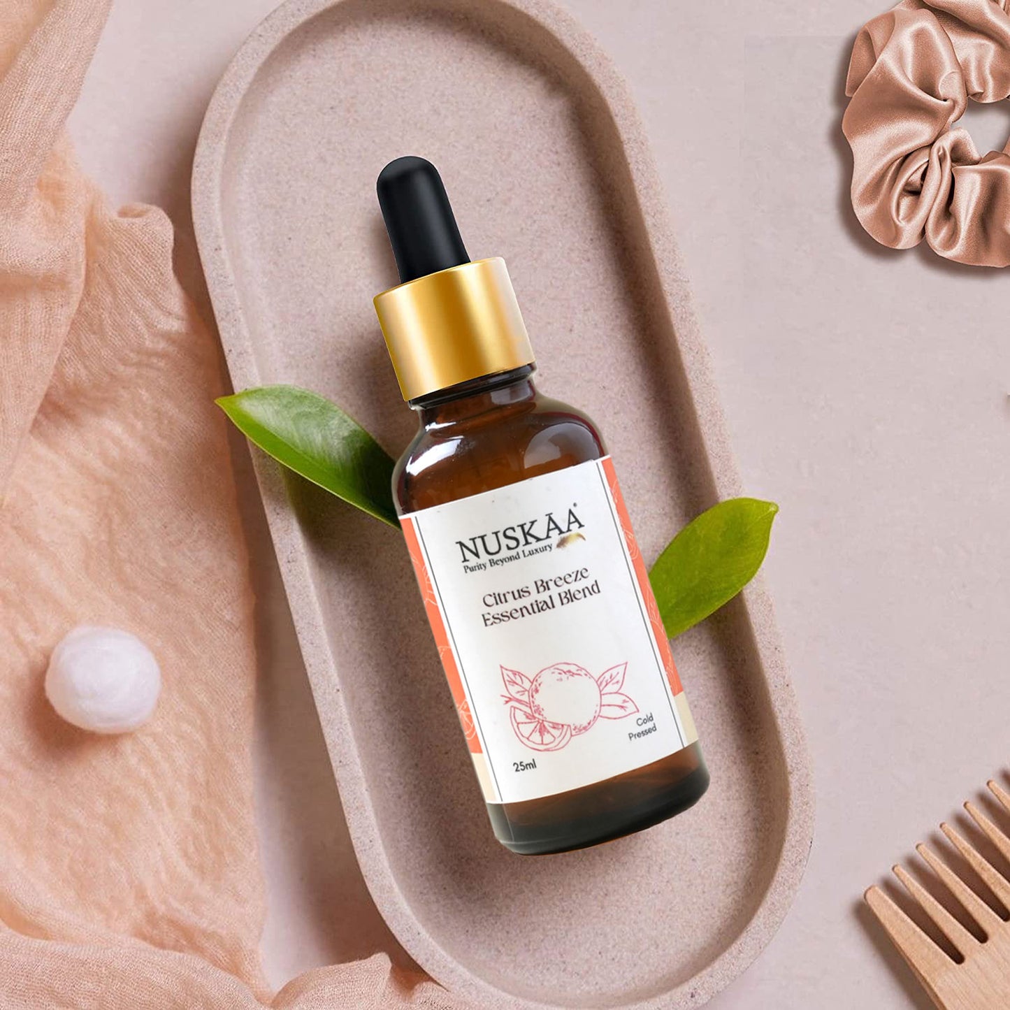 NUSKAA Citrus Breeze Essential Blend Oil