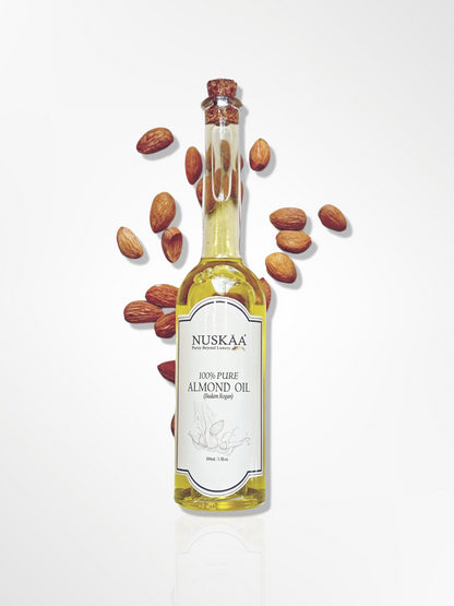 Nuskaa 100% Pure Cert. Organic Sweet Almond Oil