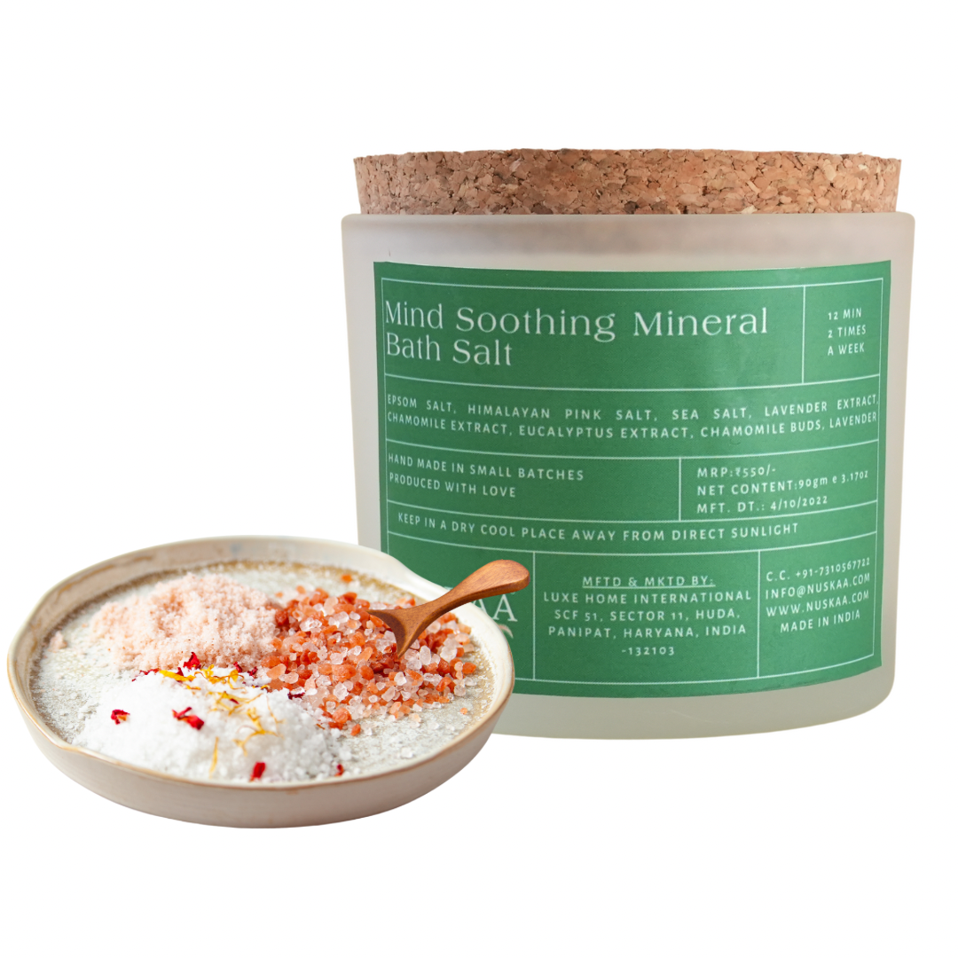 Nuskaa Organic Mind Soothing Aromatherapy Bath Salt