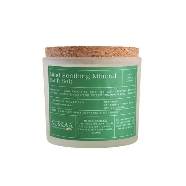 Nuskaa Organic Mind Soothing Aromatherapy Bath Salt
