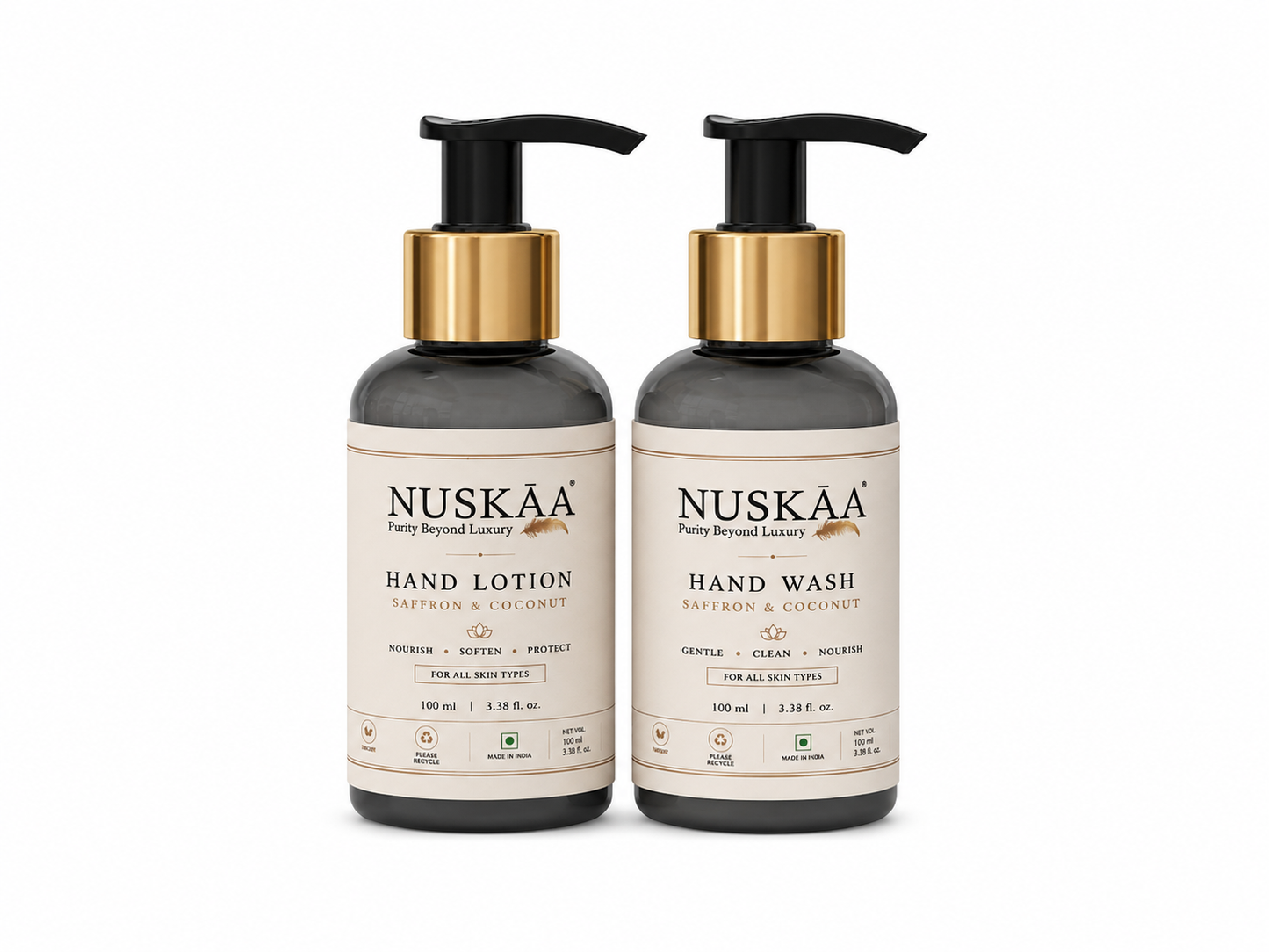 Hand Wash & Hand Lotion Pump Dispenser Set