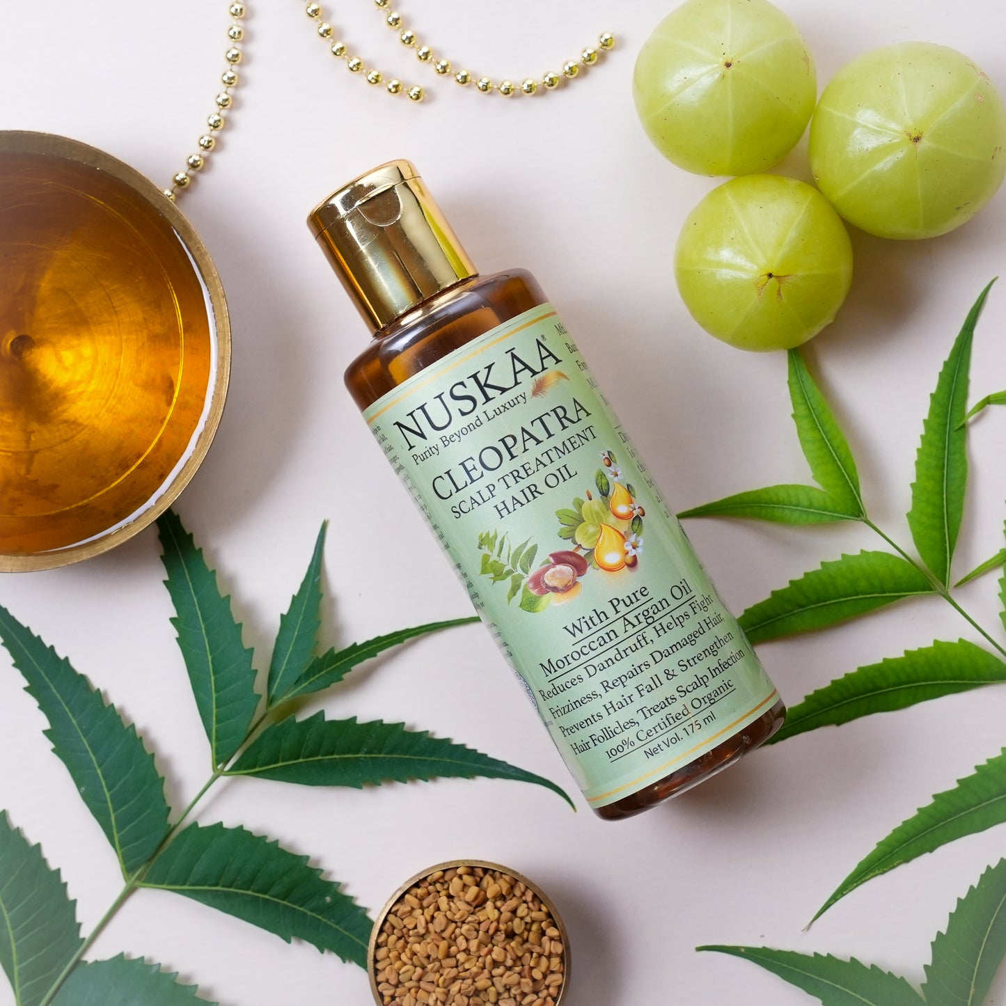 Nuskaa Cleopatra Scalp Treatment hair oil