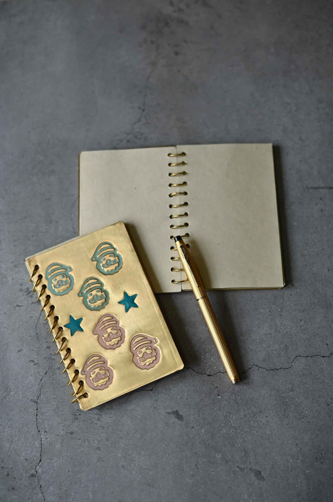 Christmas Special Handcrafted Brass Diary