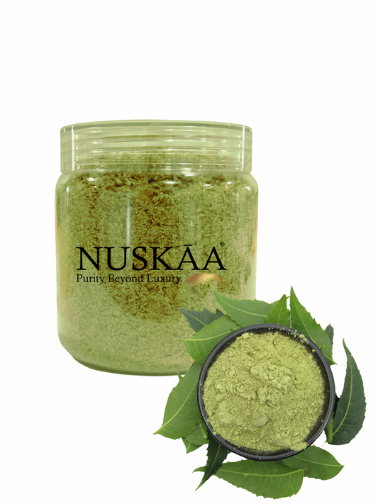 Neem Leafy Powder | Azadirachta Powder | All Natural | High Quality | Organic | Antibacterial | Anti-Inflammatory | Antioxidant | Anti fungal properties for healthy skin and hair.