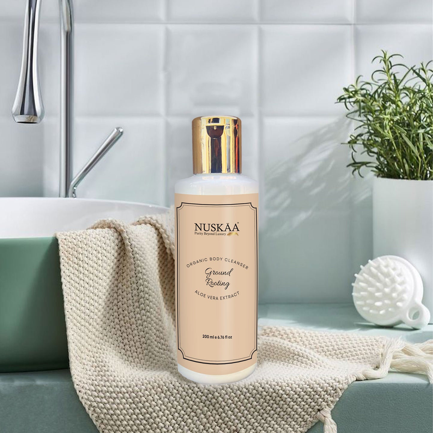 Nuskaa Organic Ground Rooting Body Shower Cleanser