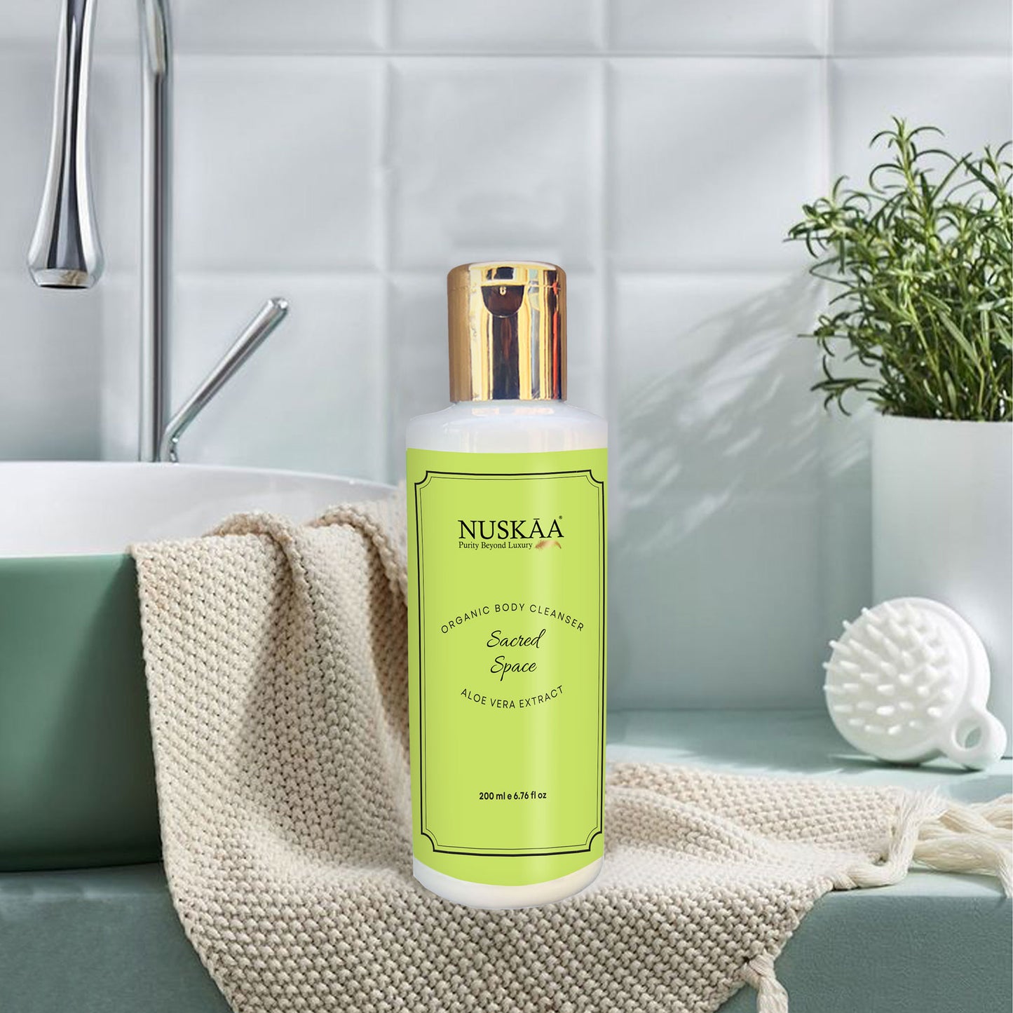 Nuskaa Organic Sacred Space Body Shower Cleanser