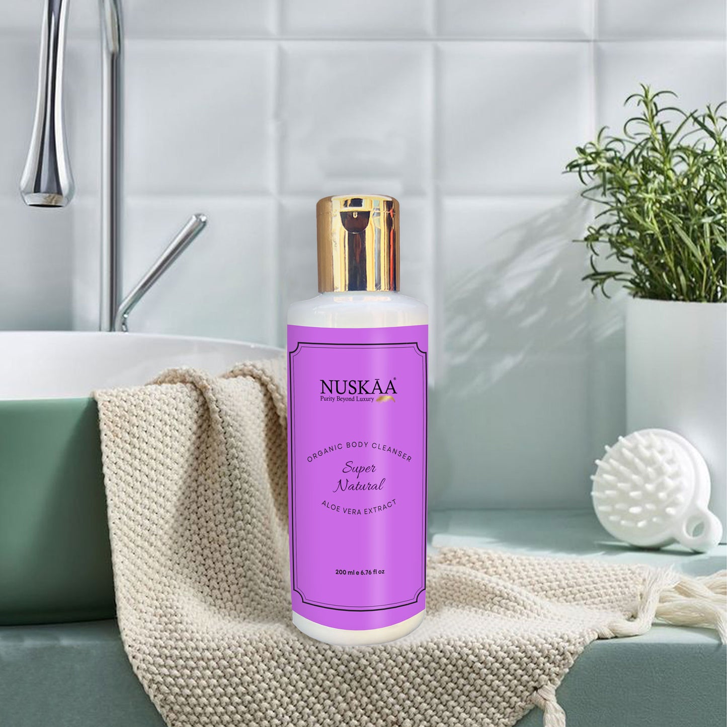 Nuskaa Organic Super Natural Body Shower Cleanser