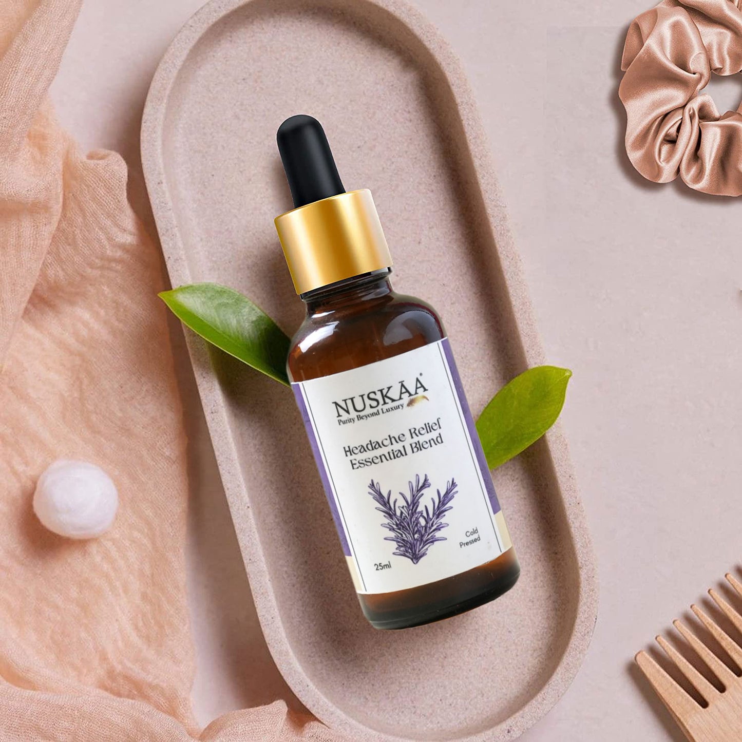 NUSKAA Headache Relief Essential Blend Oil