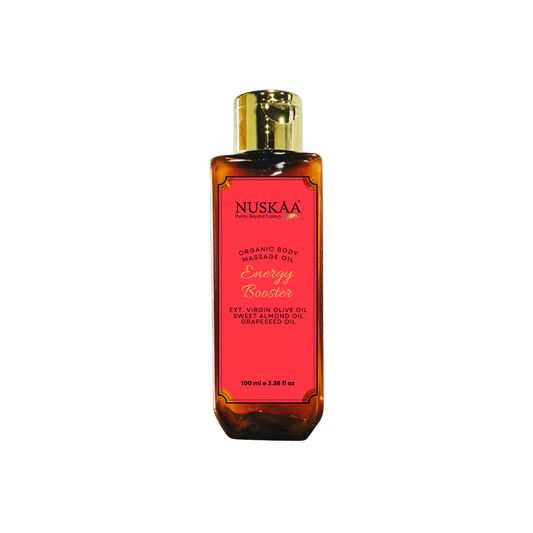 Nuskaa Organic Energy Booster Body Massage Oil