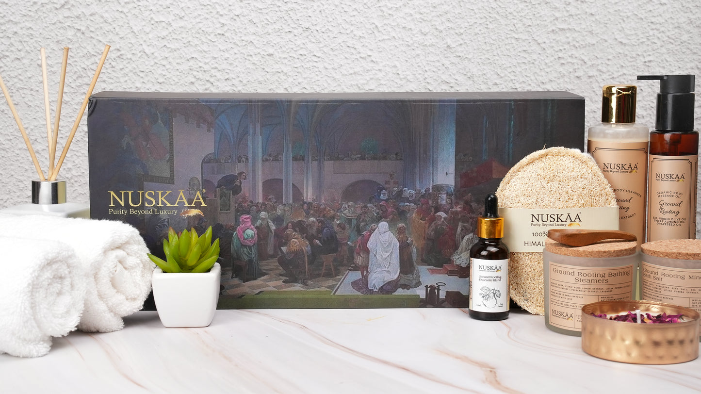 Nuskaa Ground Rooting Roman Bath Spa Experience