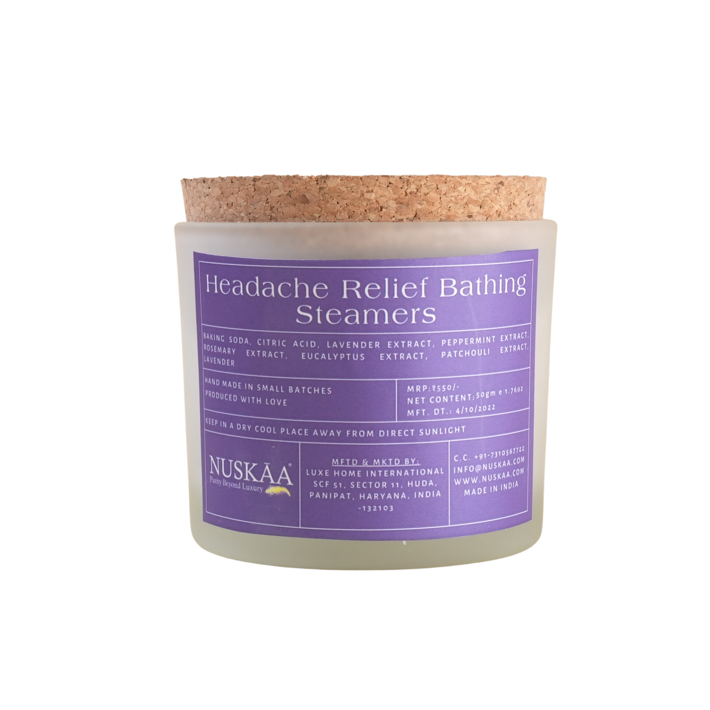 Nuskaa Headache Relief Roman Bath Spa Experience