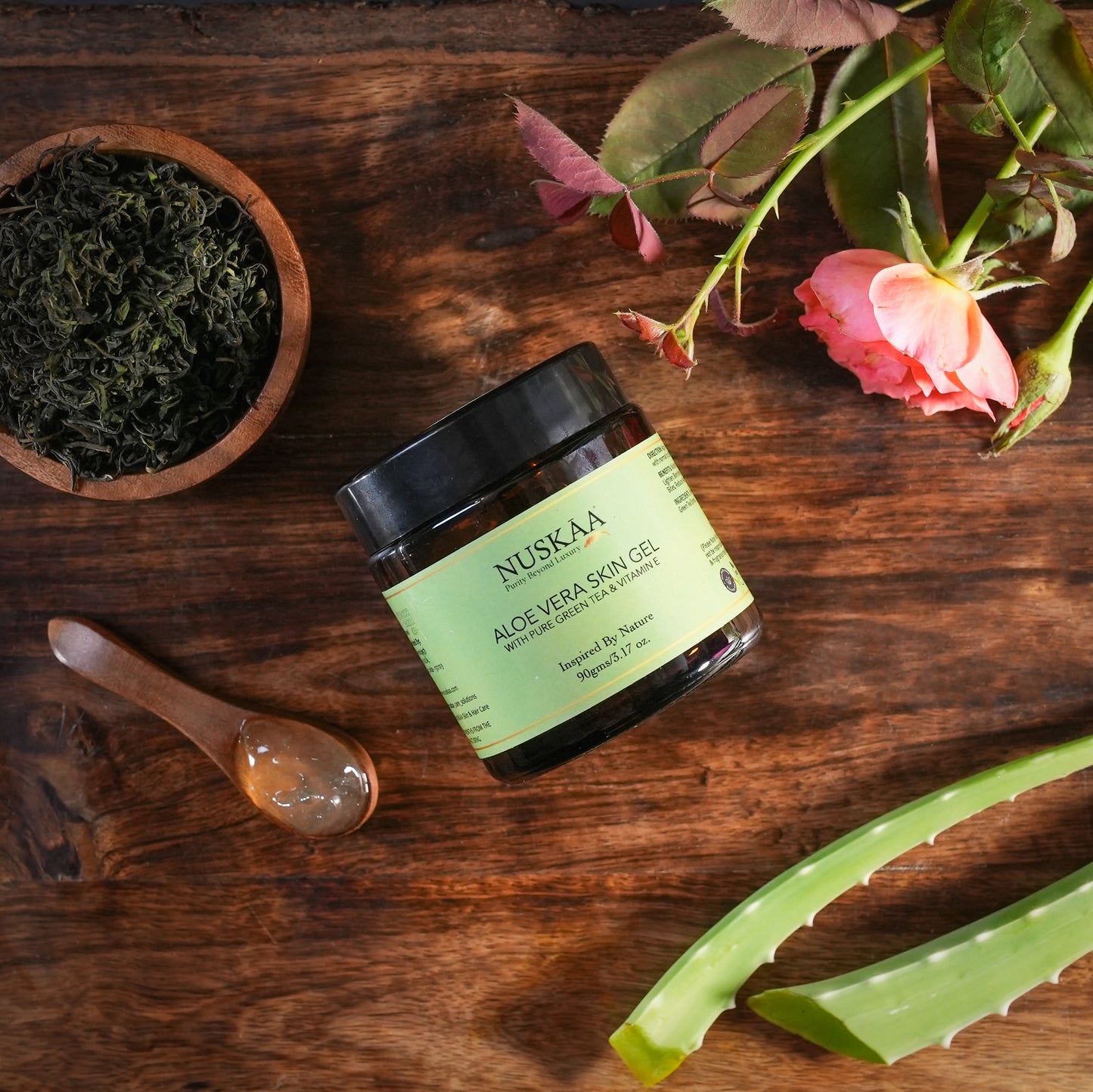 NUSKAA Aloe Vera Skin Gel Pack 90 gm