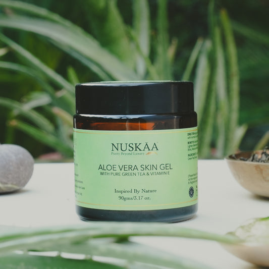 NUSKAA Aloe Vera Skin Gel Pack 90 gm
